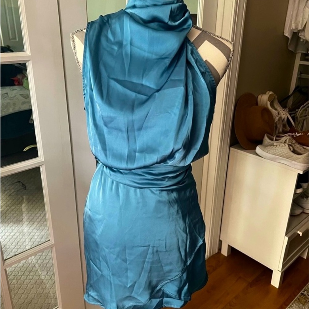 Hello Molly Mini Dress High Neck